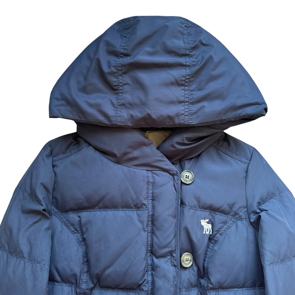 🔃Abercrombie & Fitch Women’s Blue Puffer Jacket - Picture 6 of 10